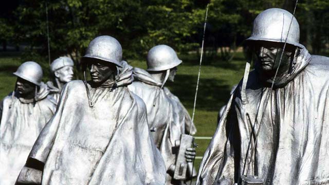 Korean War Veterans Memorial. Photo by Hal Barker