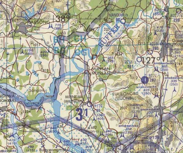 Korea Japan China Corps of Engineers Maps