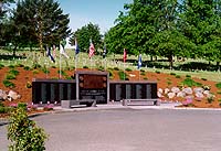 Angel view of Oregon Korean War Memorial