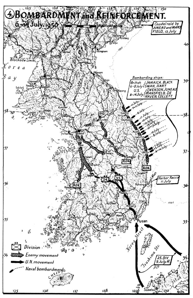 Korean War Maps U.S. Navy