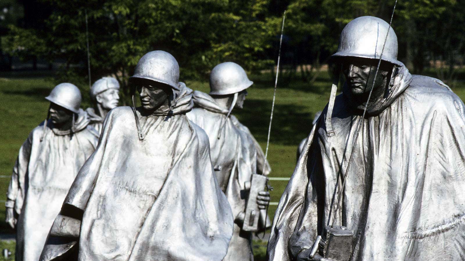 Korean War Veterans Memorial, Washington, D.C. - Photo by Hal Barker